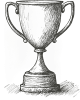 Sketch of a trophy
